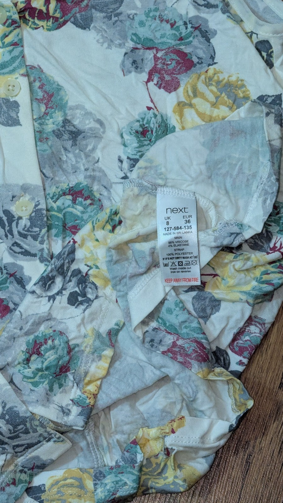 Next Women's Vest Shirt - White - Size 8