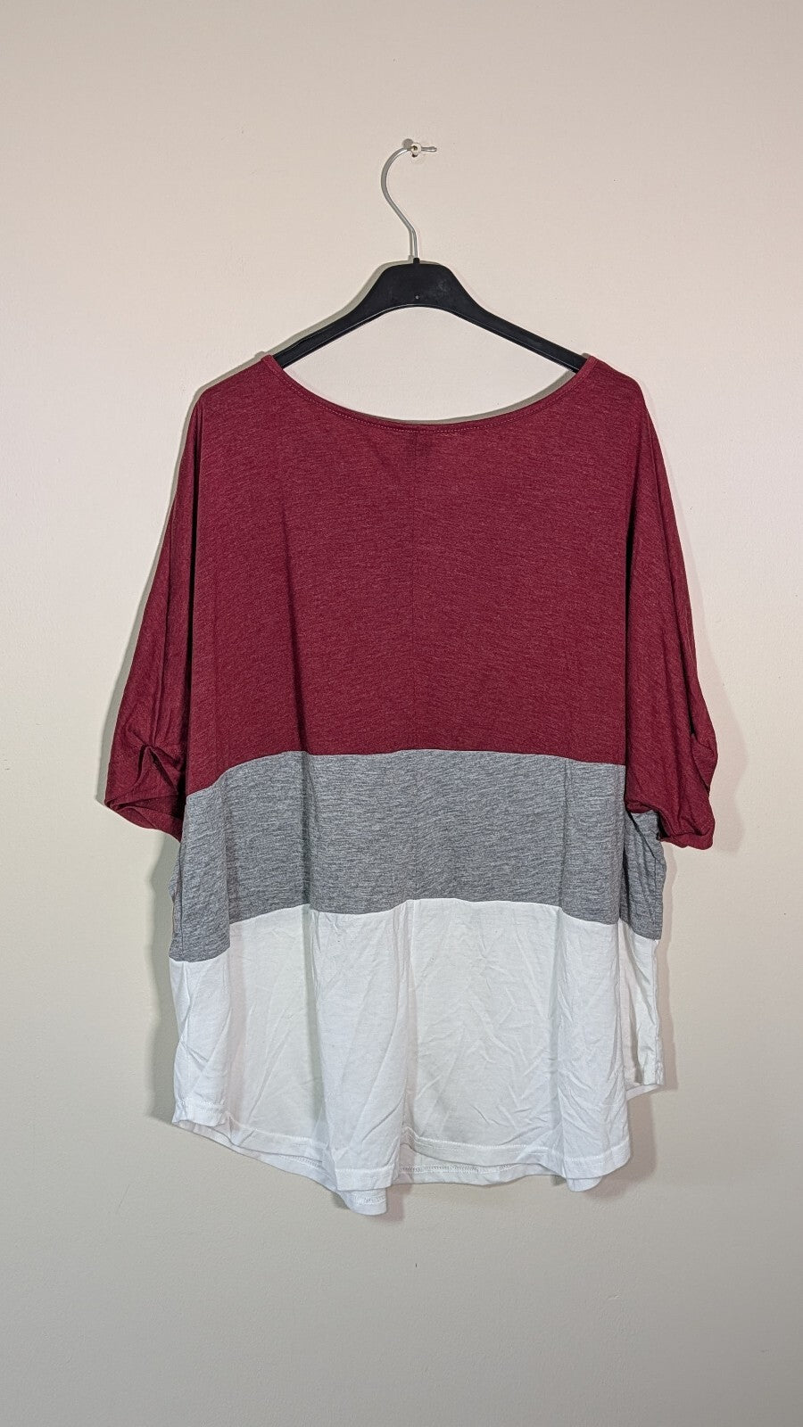 Emery Rose Women's T Shirt - Burgundy - Size XXXL