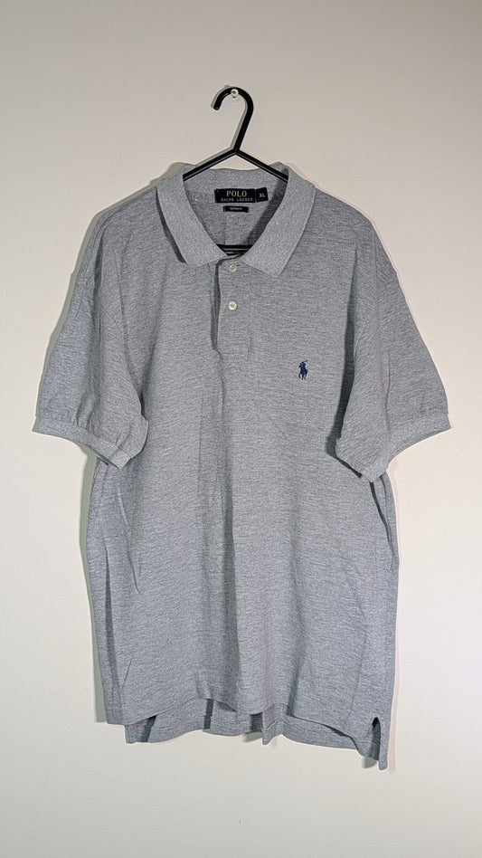 Ralph Lauren Men's Custom Fit Polo T Shirt - Grey - Size XL