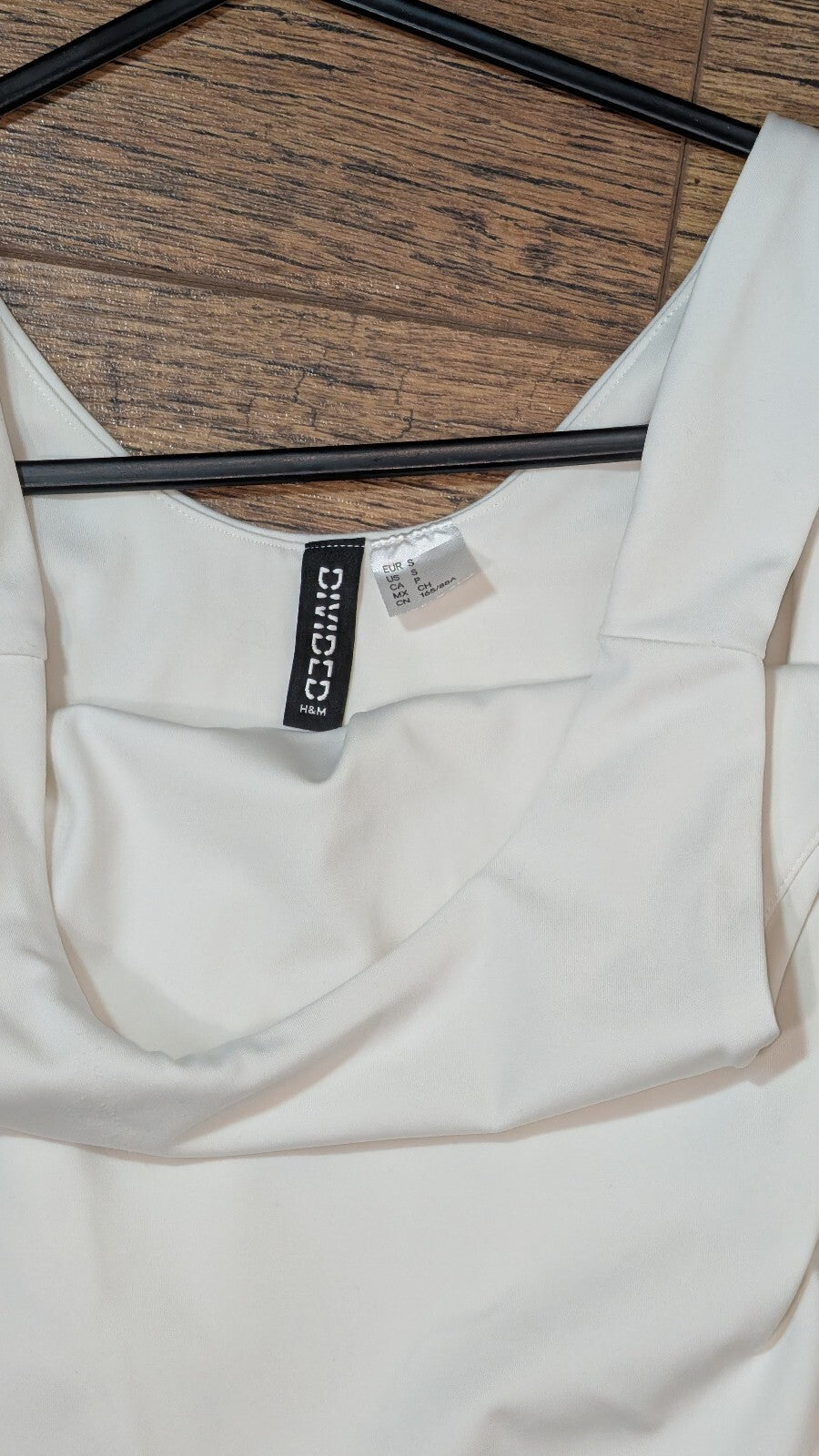 H&M Women's Bodysuit - White - Size Small