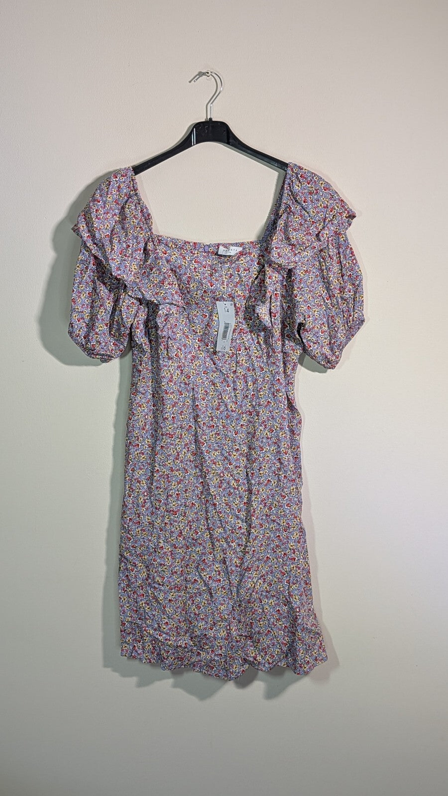 Papaya Women's Floral Dress - Blue - Size 14