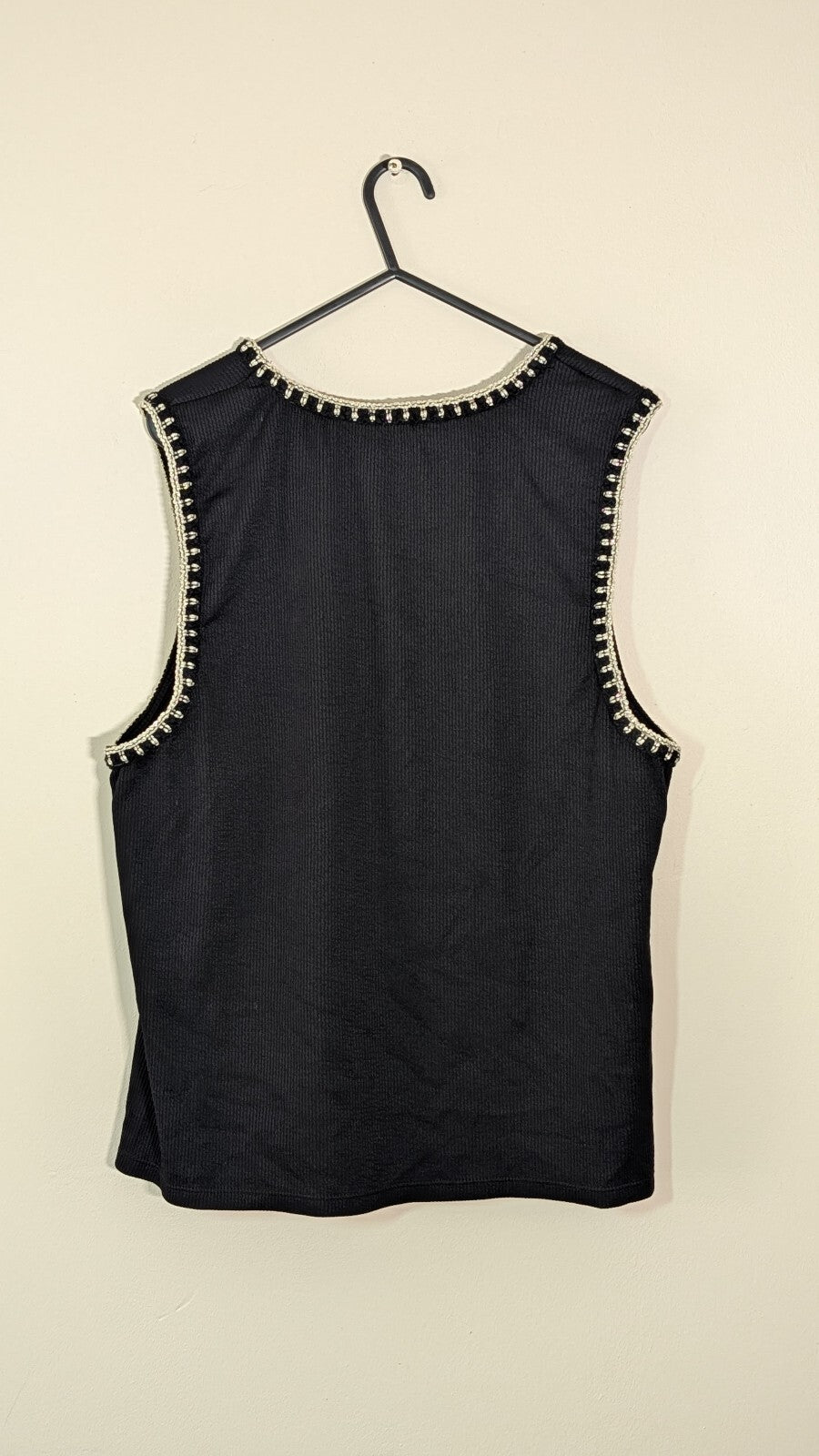 Tu Women's Vest T Shirt - Black - Size 20