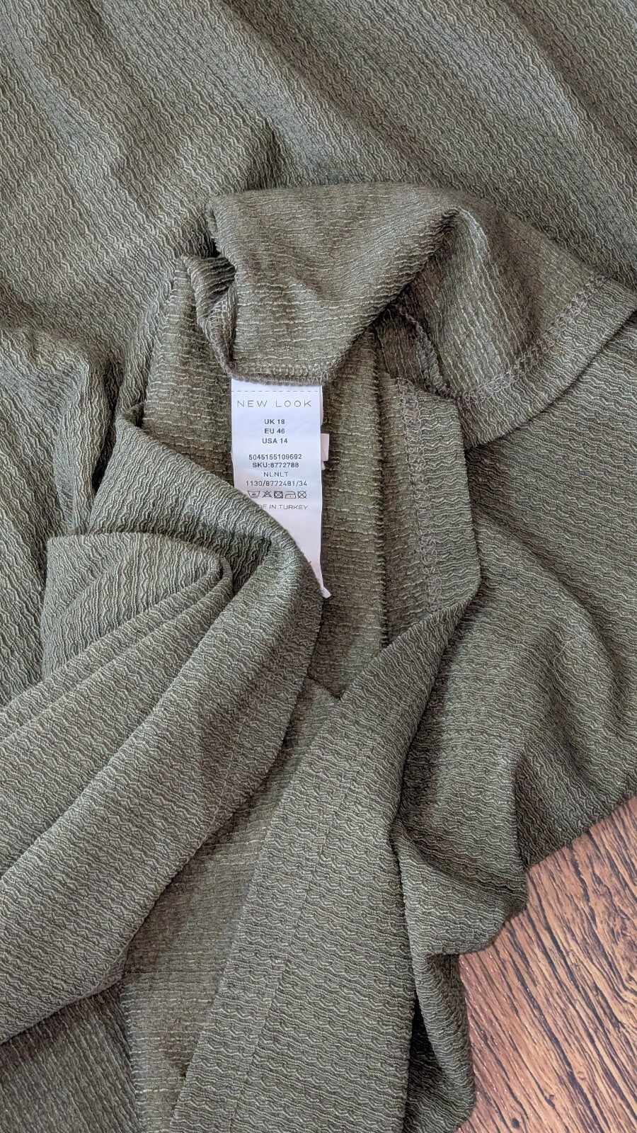 New Look Women's Dress - Green - Size 18