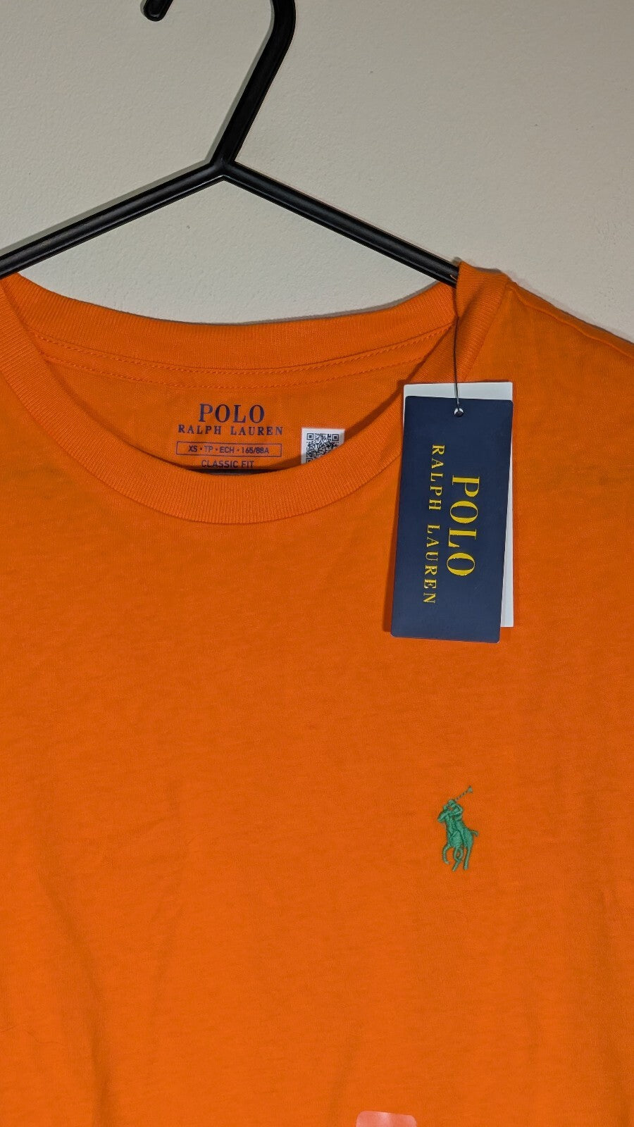 Ralph Lauren Men's Classic Fit T Shirt - Orange - Size XS