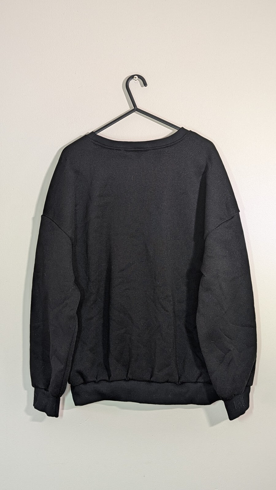 Shein Women's Sweatshirt Jumper - Black - Size Small