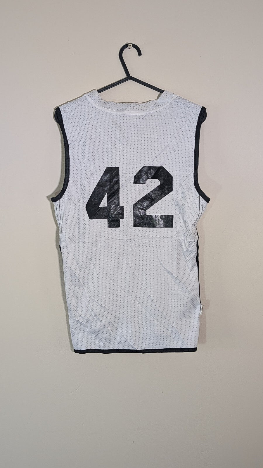 Alleson Athletic Kid's Boys Basketball Vest - Black - Size Large