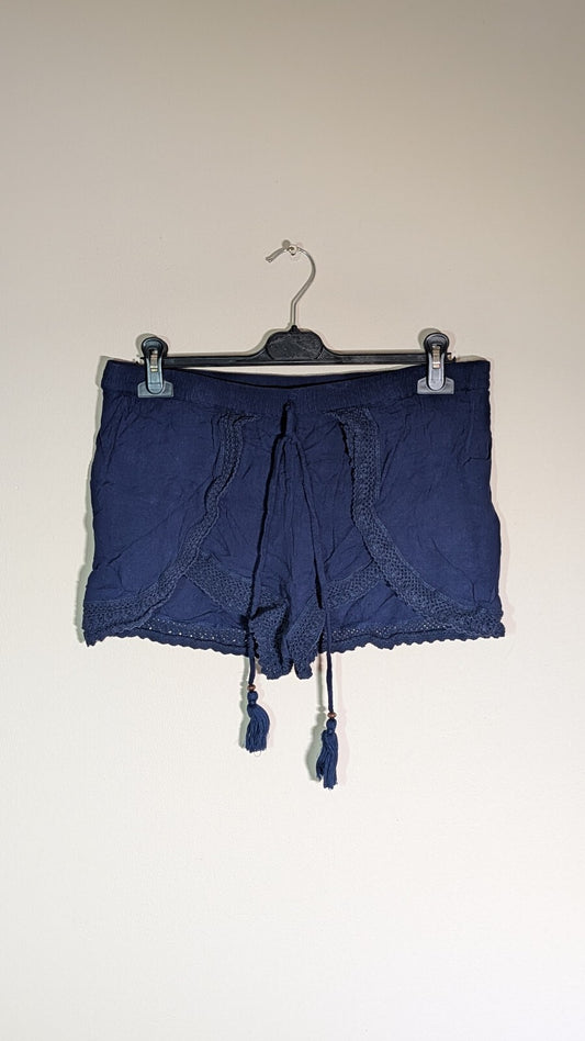 F&F Women's Shorts - Navy - Size 8