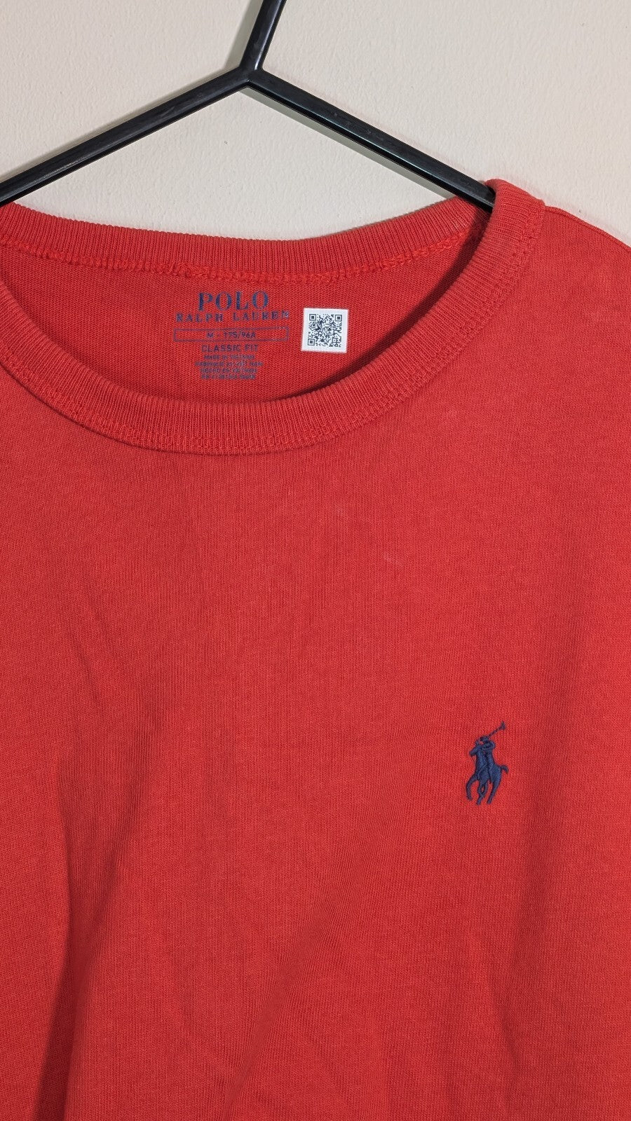 Ralph Lauren Men's Classic Fit T Shirt - Red - Size Medium