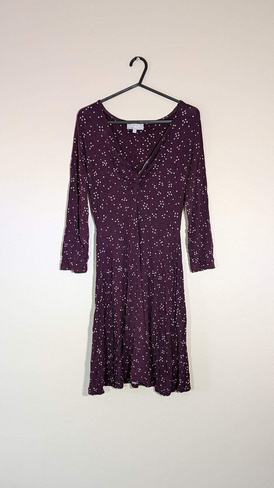 Red Herring Women's Dress - Purple - Size 8