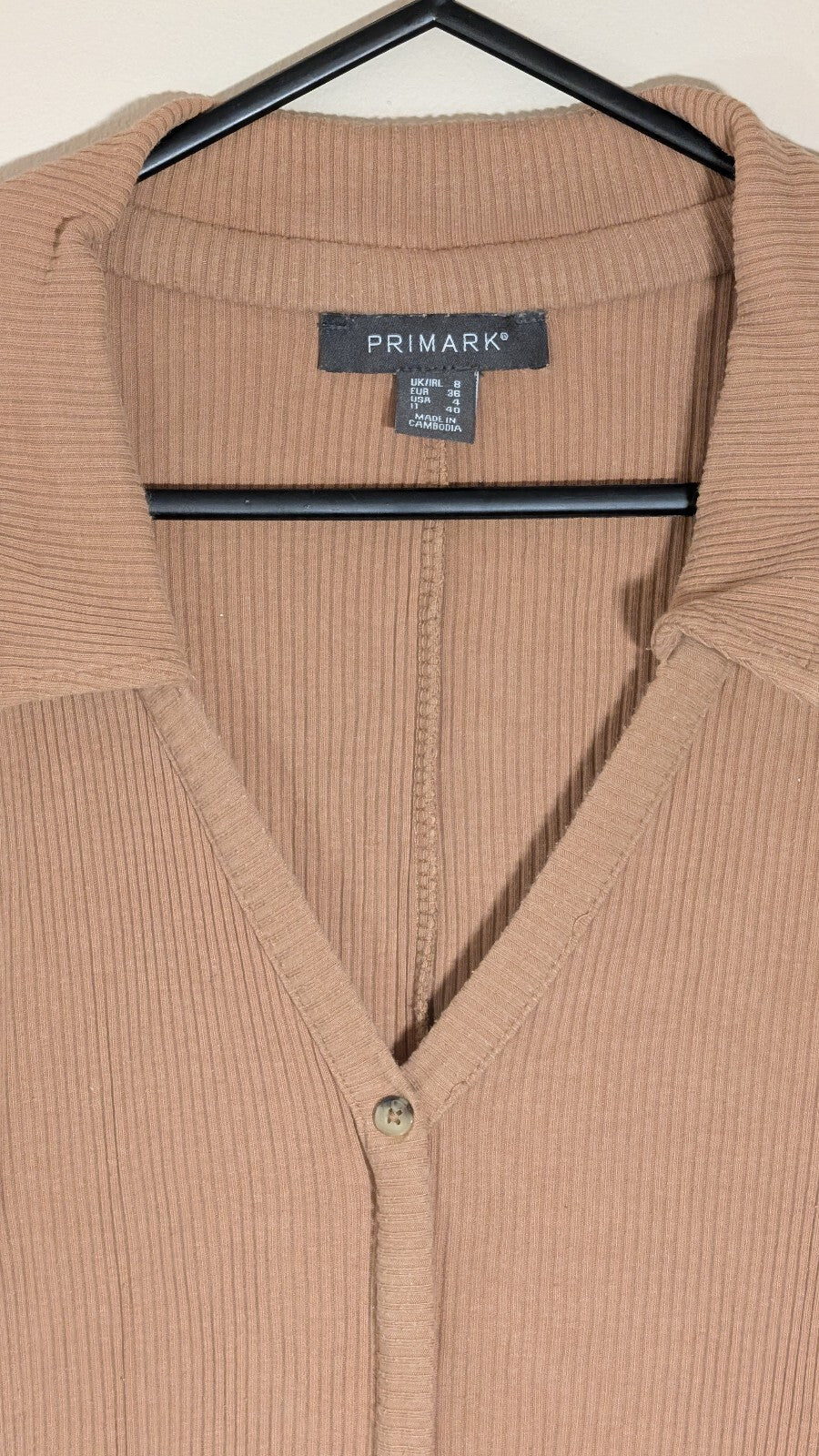 Primark Women's Dress - Tan - Size 8