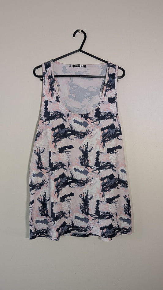 Pep & Co Women's Vest - Pink - Size 18