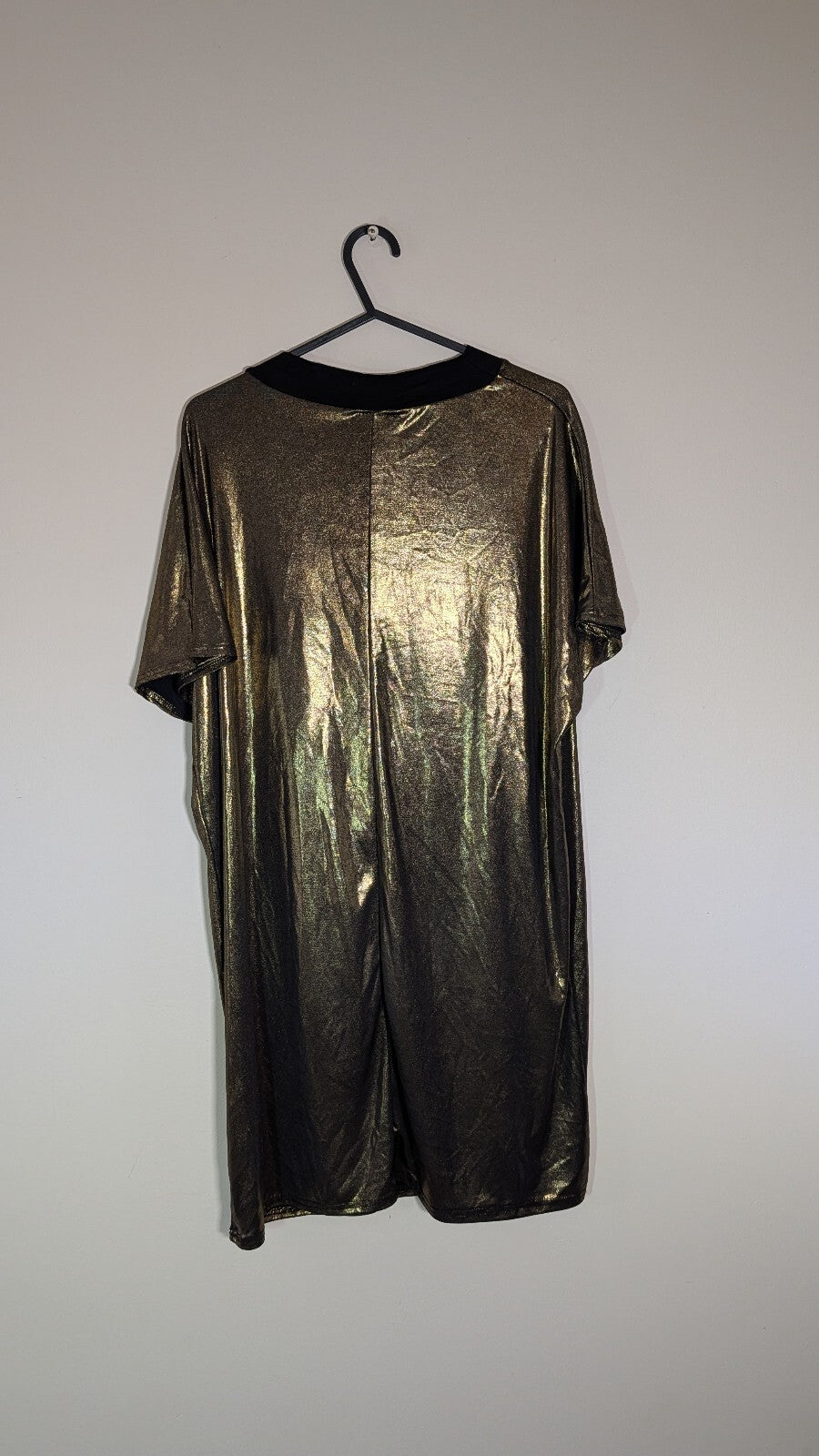 Sparkle & Fade Women's Dress - Gold - Size Small