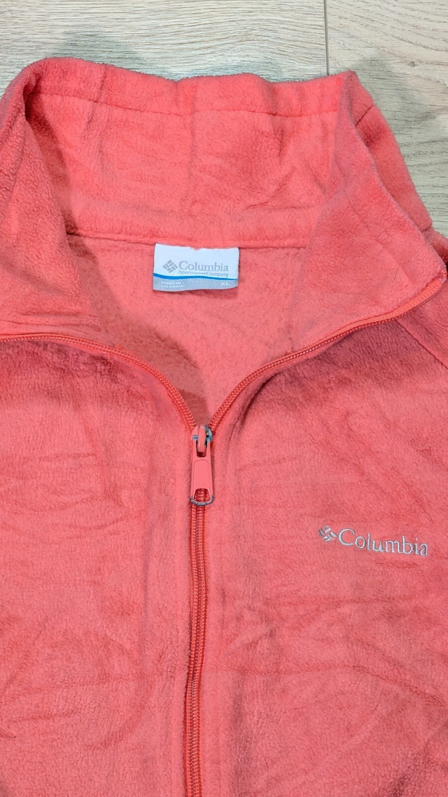 Columbia Women's Fleece Jacket - Pink - Size XL