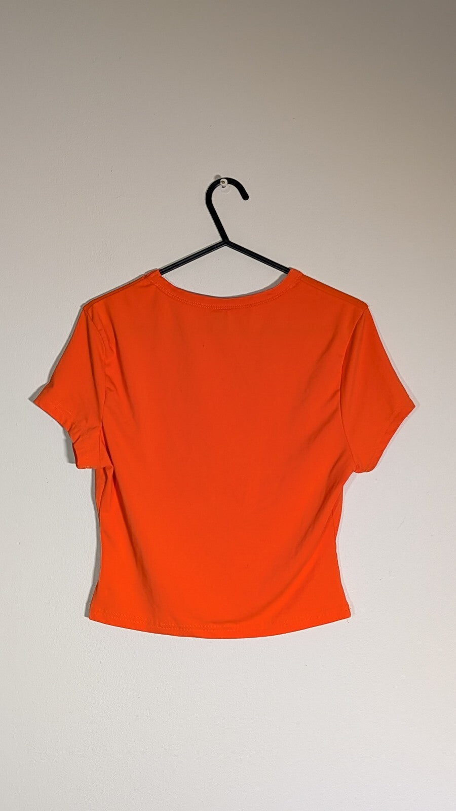 Shein Women's T Shirt - Orange - Size Large