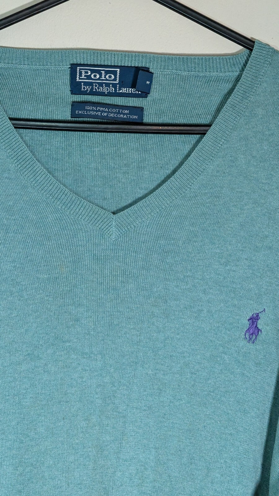 Ralph Lauren Men's Sweatshirt Jumper - Green - Size XXL