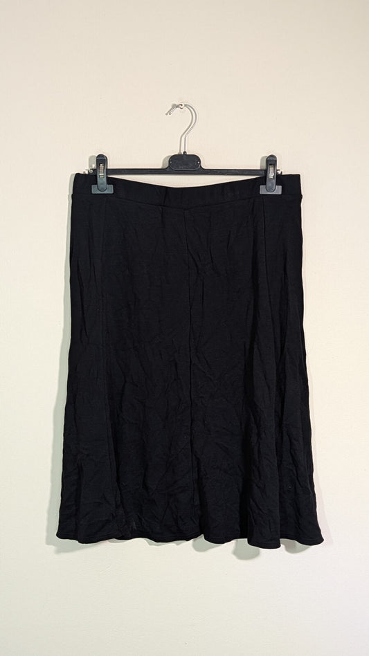 Bonmarche Women's Skirt - Black - Size 16