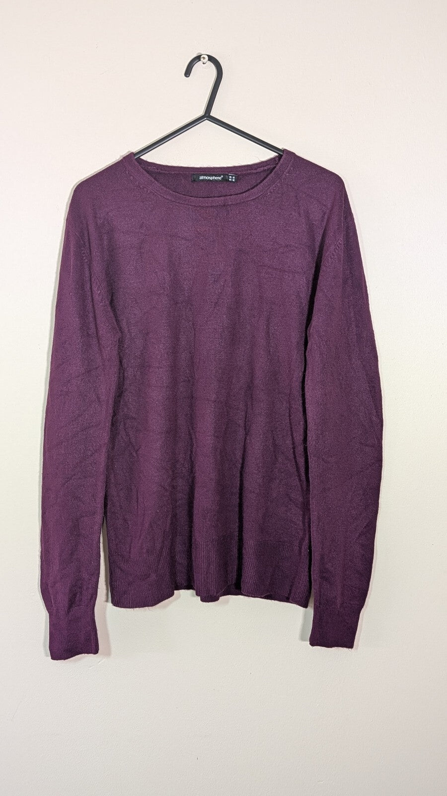 Atmosphere Women's Sweatshirt Jumper - Purple - Size 16