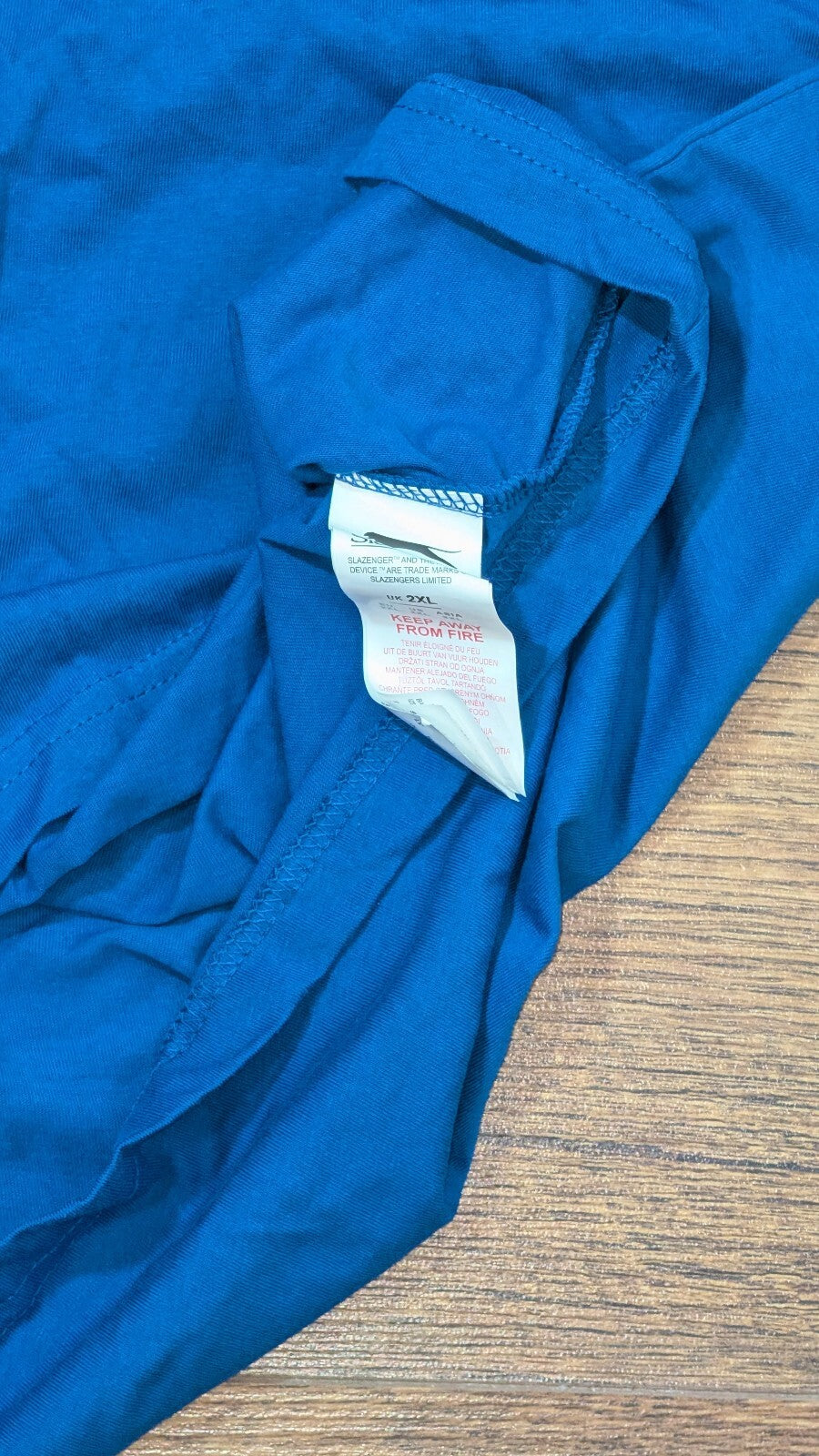 Slazenger Men's T Shirt - Blue - Size XXL