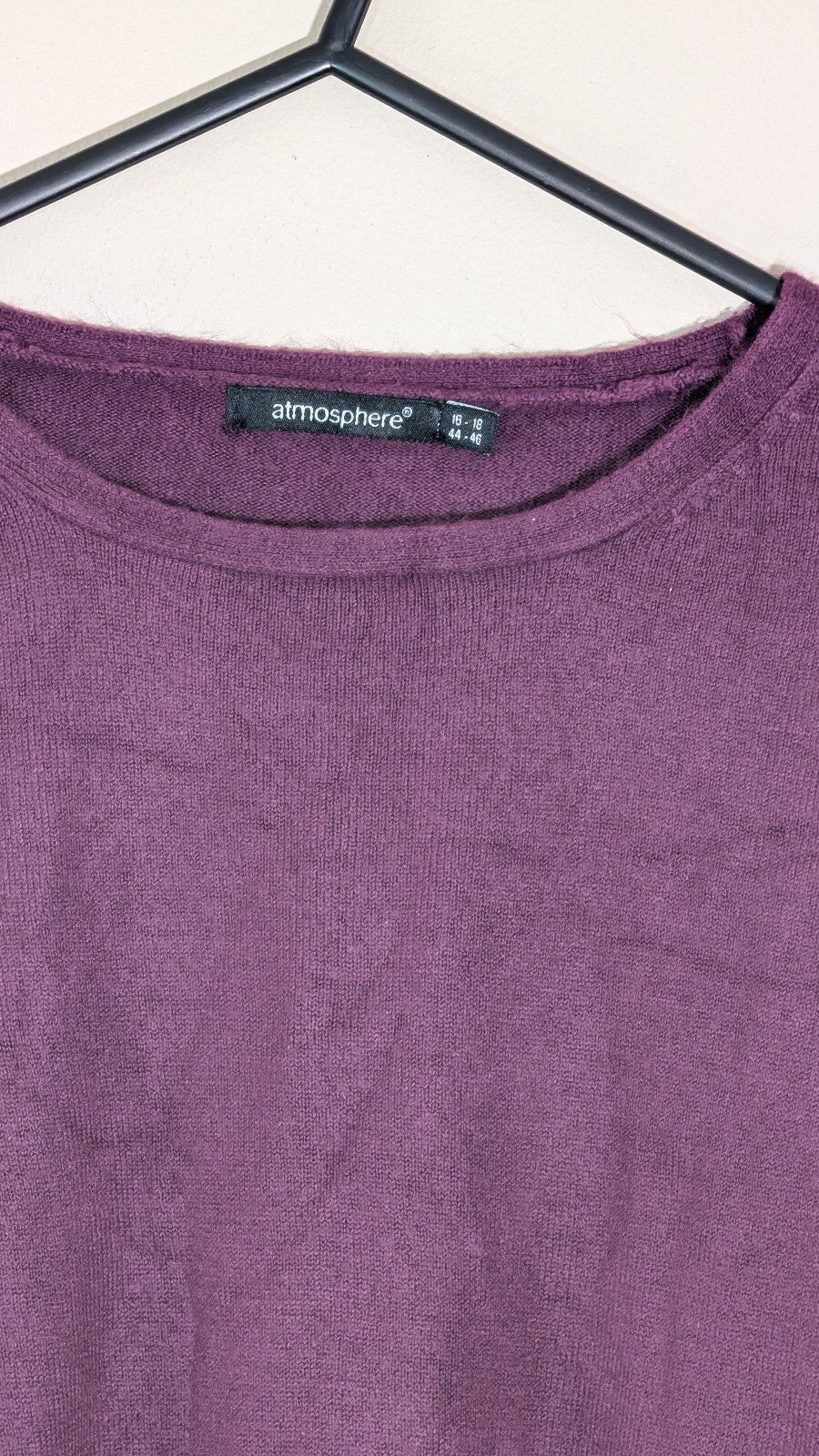 Atmosphere Women's Sweatshirt Jumper - Purple - Size 16