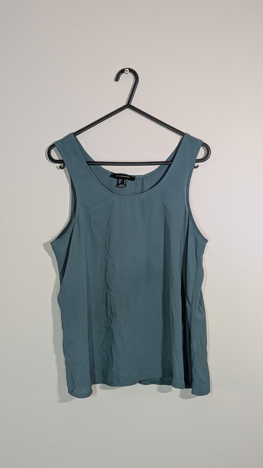 Atmosphere Women's Vest T Shirt - Green - Size 10