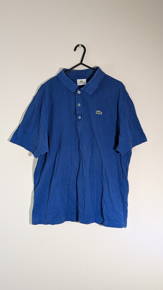 Lacoste Men's Polo T Shirt - Blue - Size 5 / Large