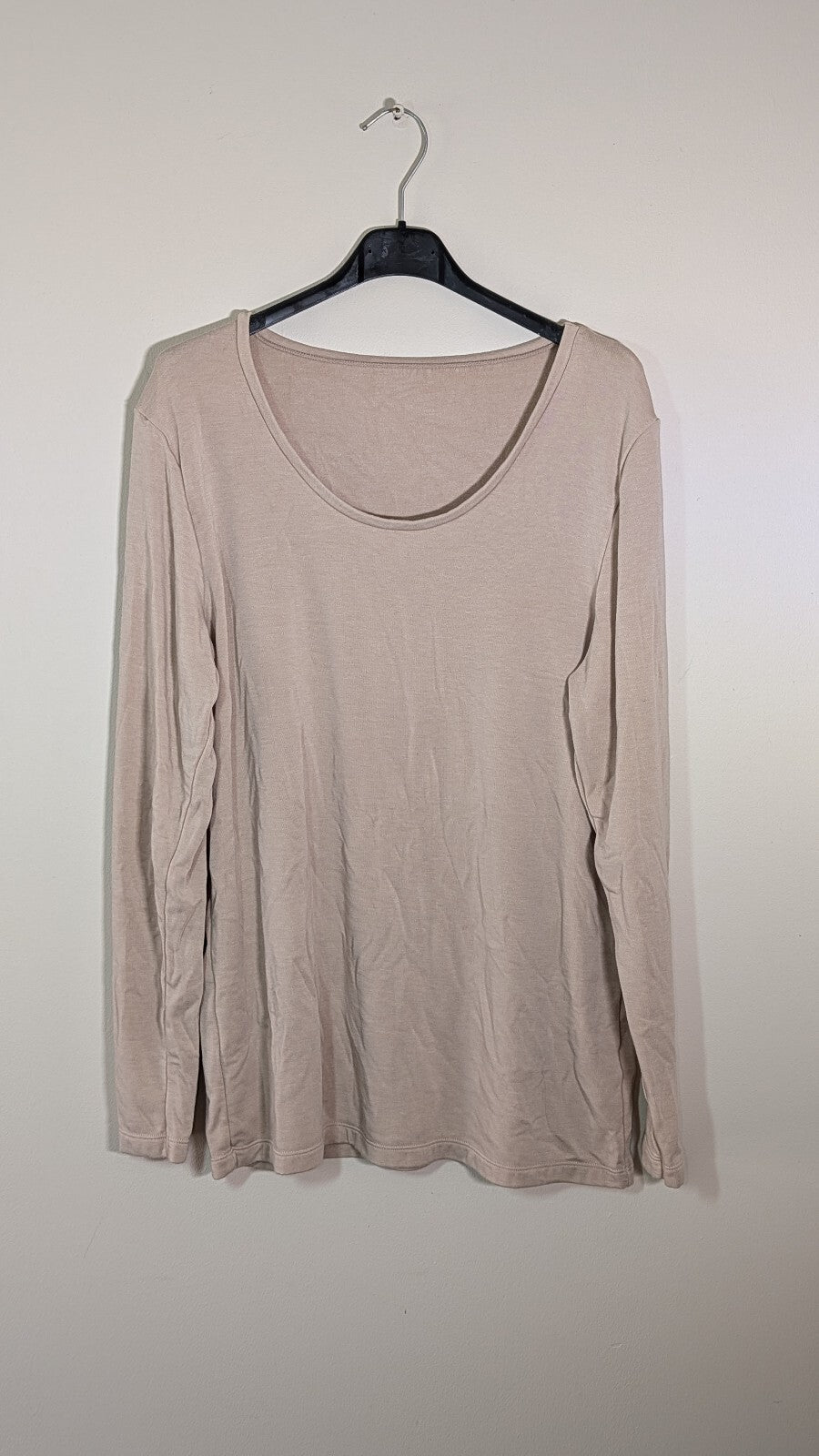 Marks & Spencer Women's Heatgen T Shirt - Beige - Size 20