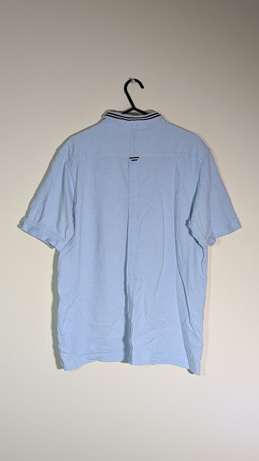Fred Perry Men's Slim Fit Polo T Shirt - Blue - Size XL