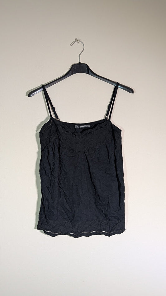 George Women's Vest - Black - Size 8