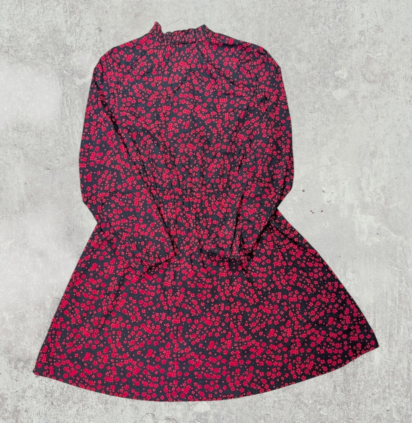 New Look Women's Floral Dress - Black - Size 10