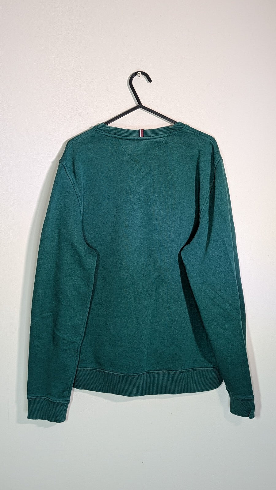 Tommy Hilfiger Men's Sweatshirt Jumper - Green - Size Medium