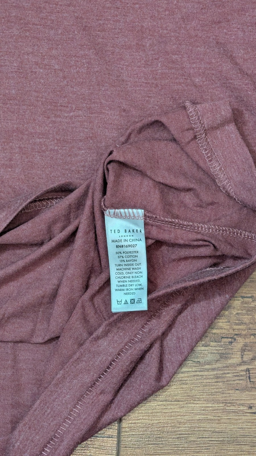 Ted Baker Men's T Shirt - Red - Size Large