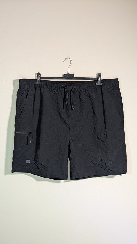 Peacocks Men's Swimming Shorts - Black - Size XXXL