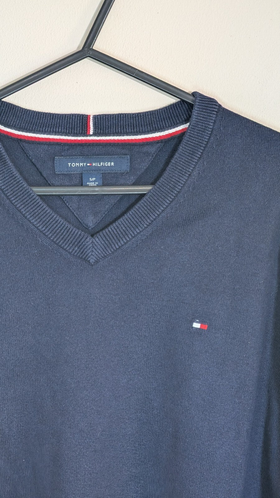 Tommy Hilfiger Men's Sweatshirt Jumper - Navy - Size Small