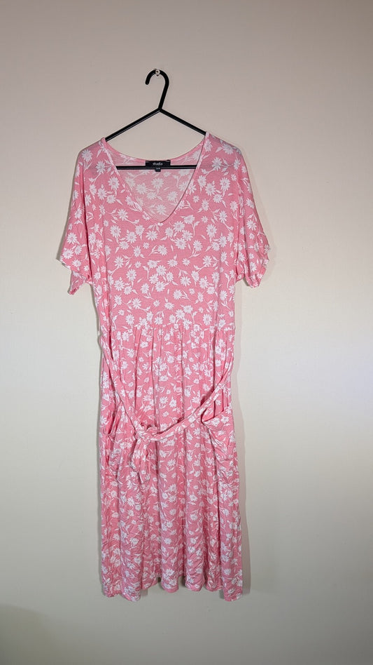 Studio Women's Floral Dress - Pink - Size 12