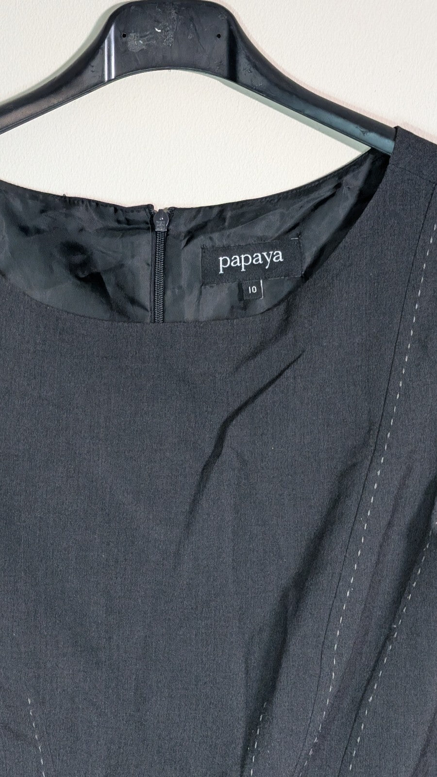 Papaya Women's Dress - Grey - Size 10