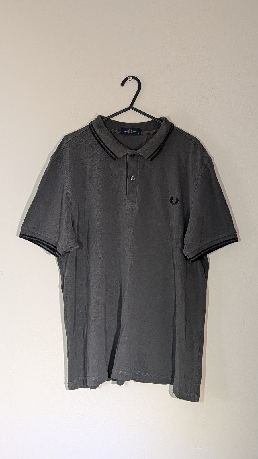 Fred Perry Men's Polo T Shirt - Green - Size XL