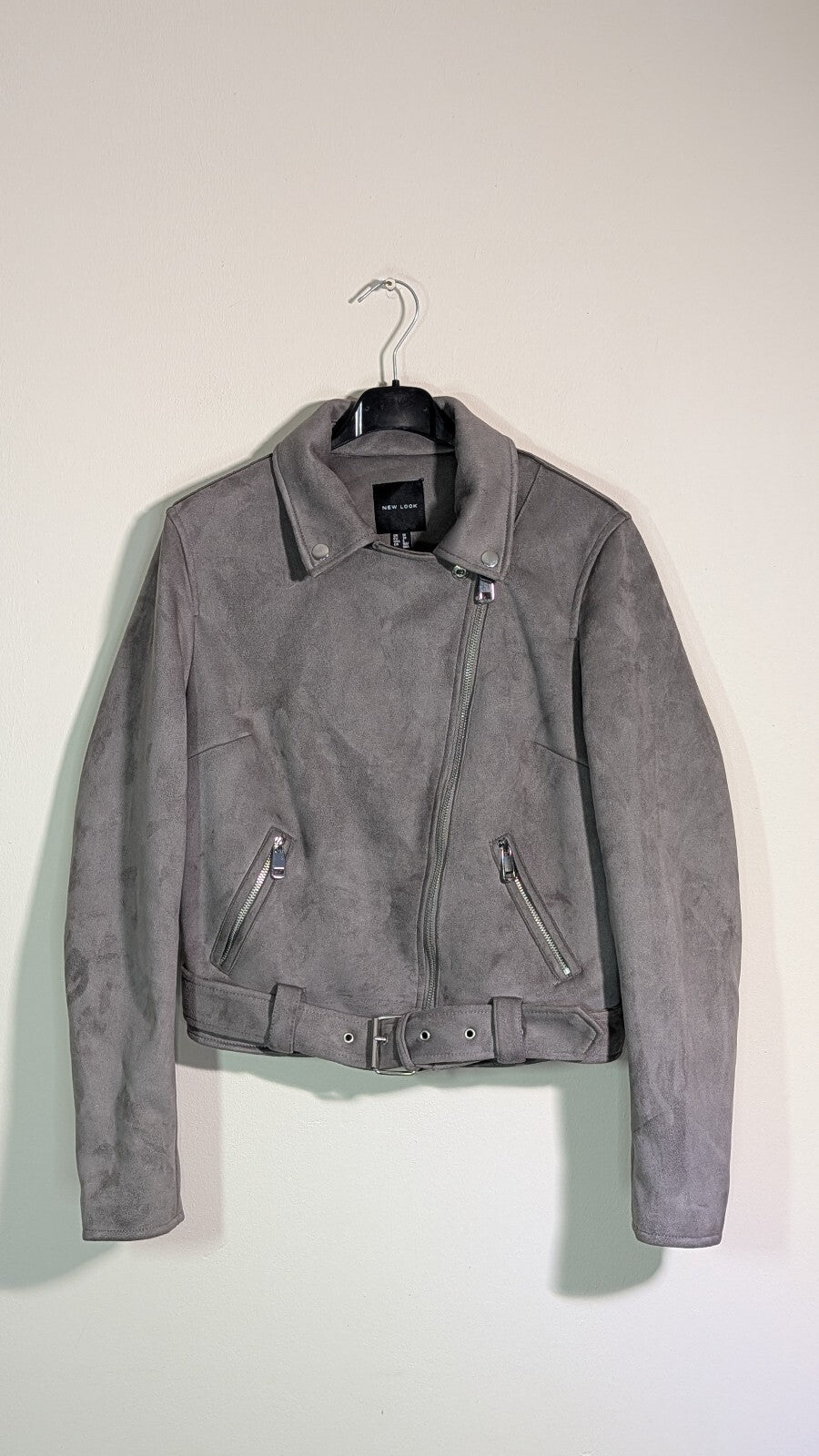 New Look Women's Jacket - Grey - Size 10