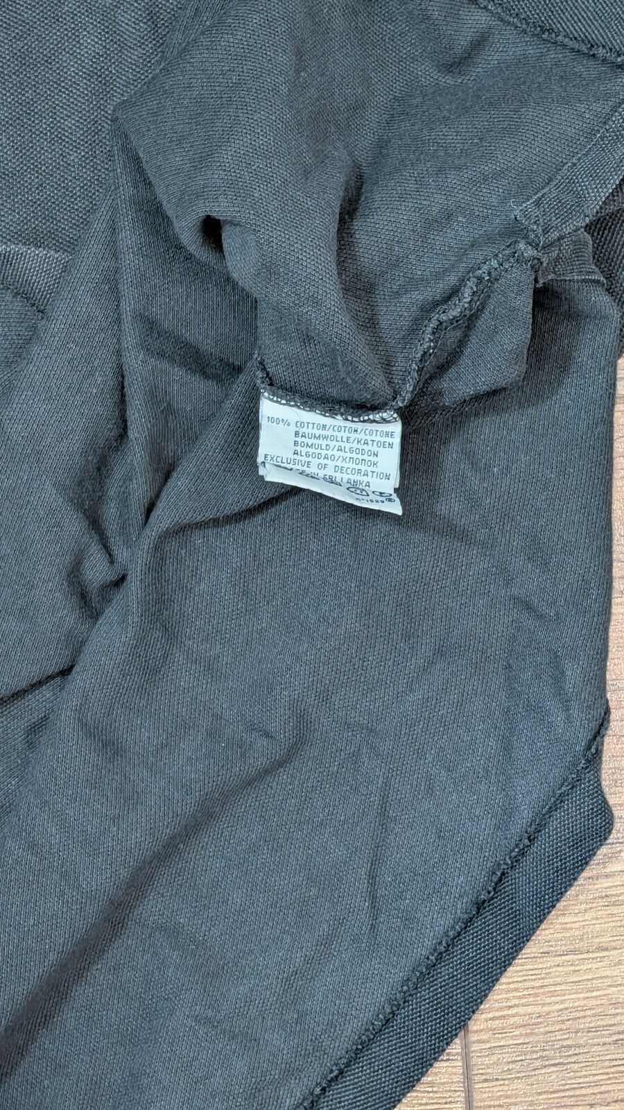 Ralph Lauren Men's Custom Fit Polo T Shirt - Black - Size Small