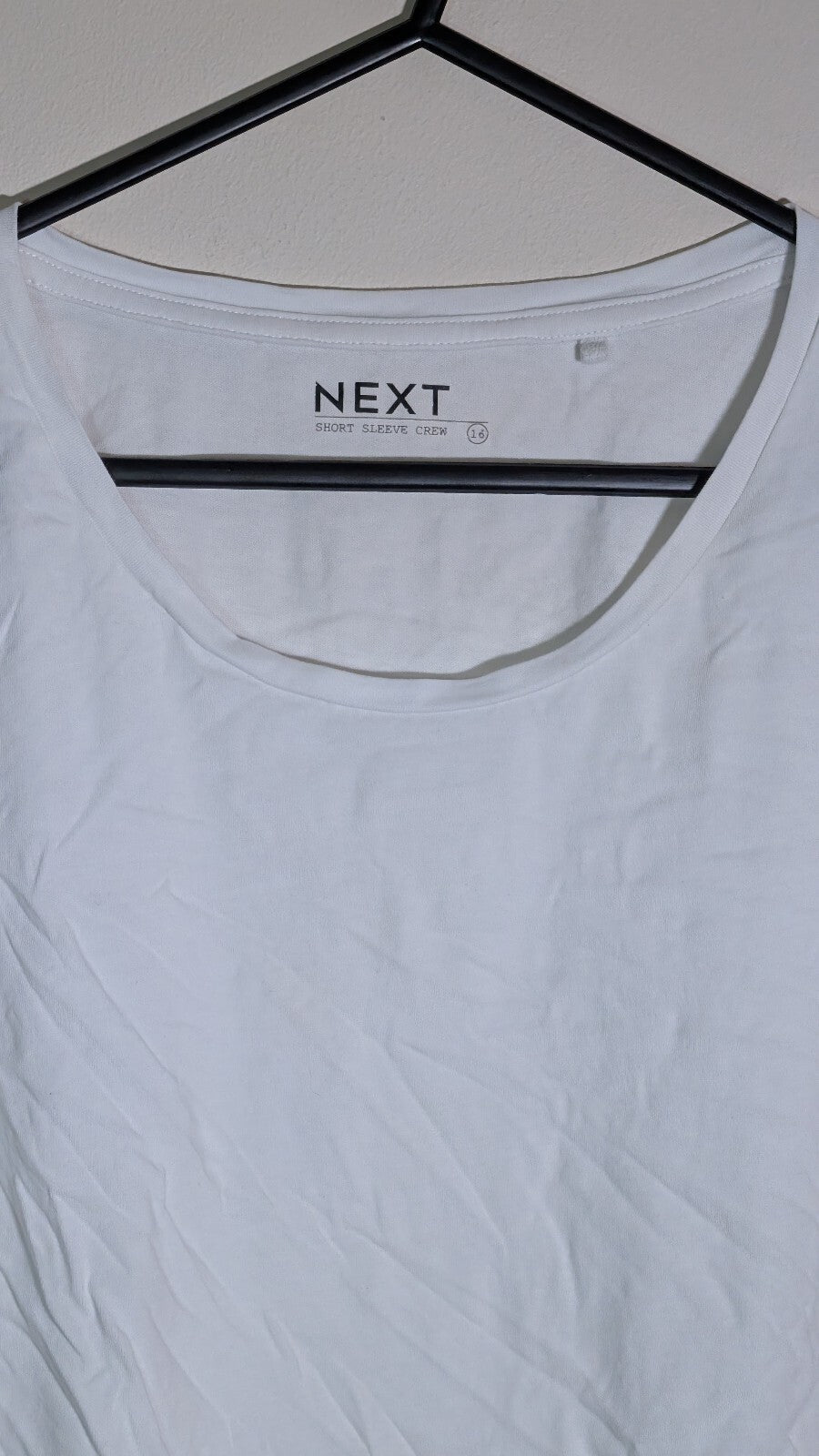 Next Women's T Shirt - White - Size 16