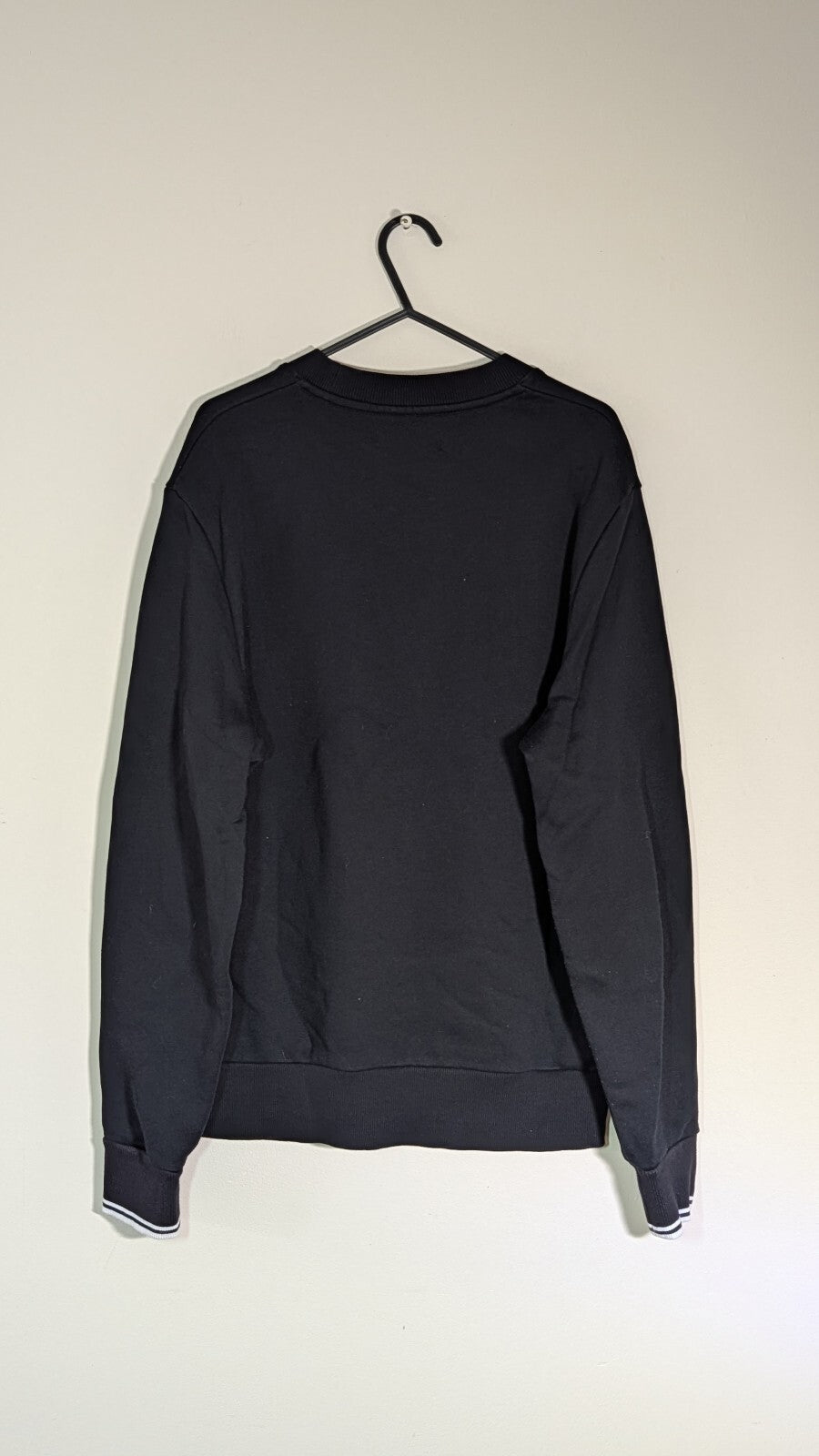 Fred Perry Men's Sweatshirt Jumper - Black - Size Medium