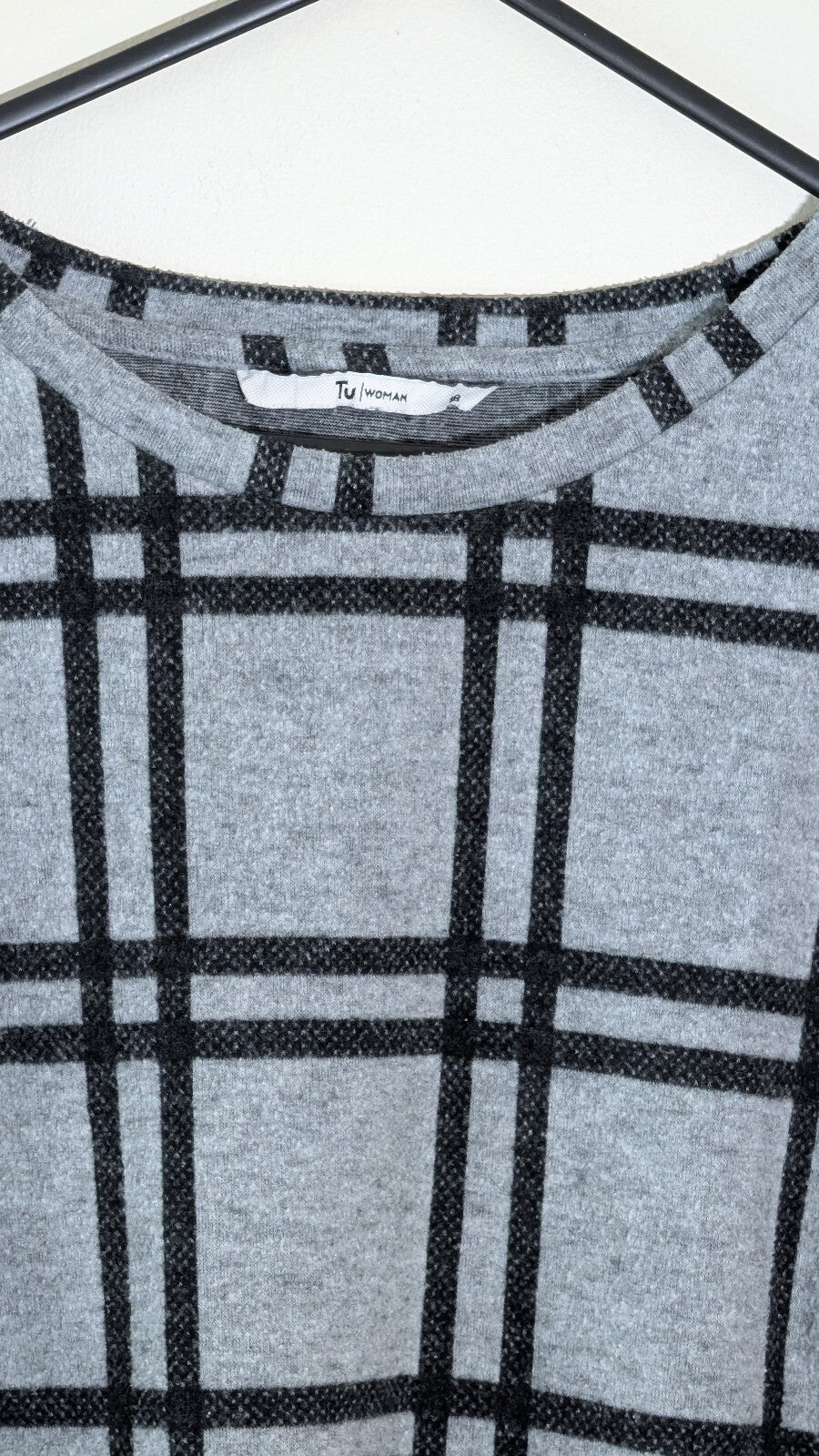 Tu Women's Sweatshirt Jumper - Grey - Size 18