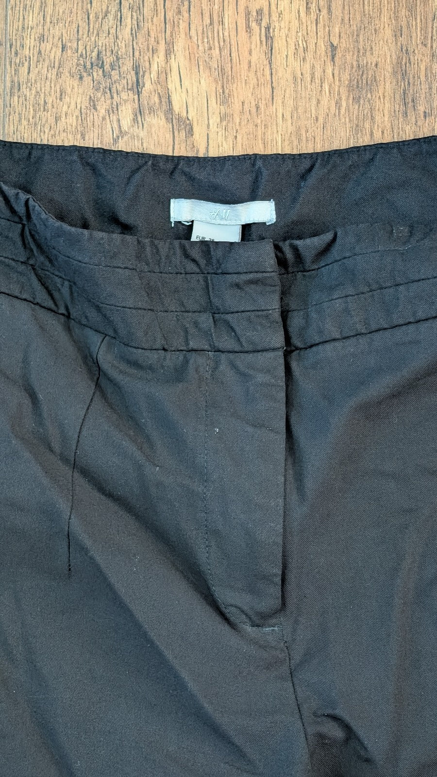 H&M Women's Trousers - Black - Size 10