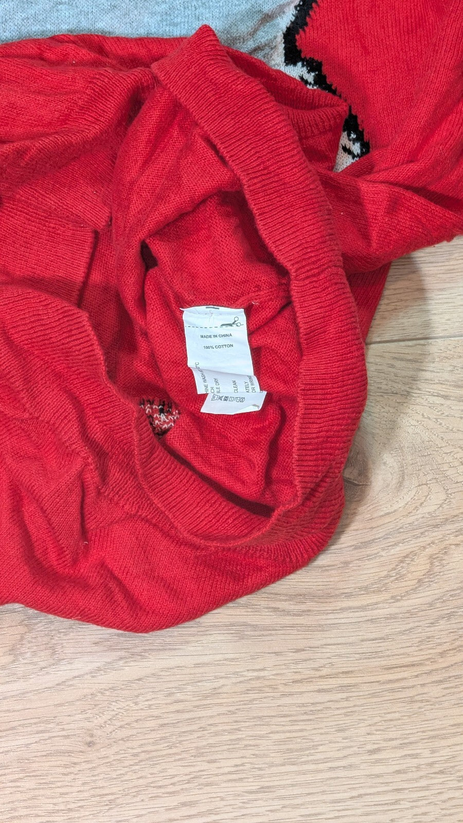 Alcea Rosea Women's Racoon Sweatshirt Jumper - Red - Size Medium