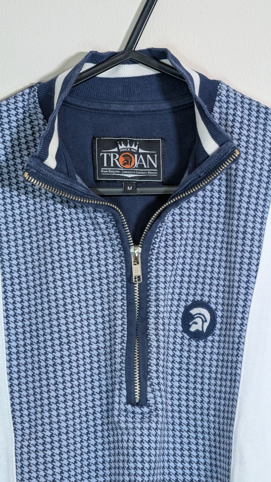 Trojan Men's T Shirt - Navy - Size Medium