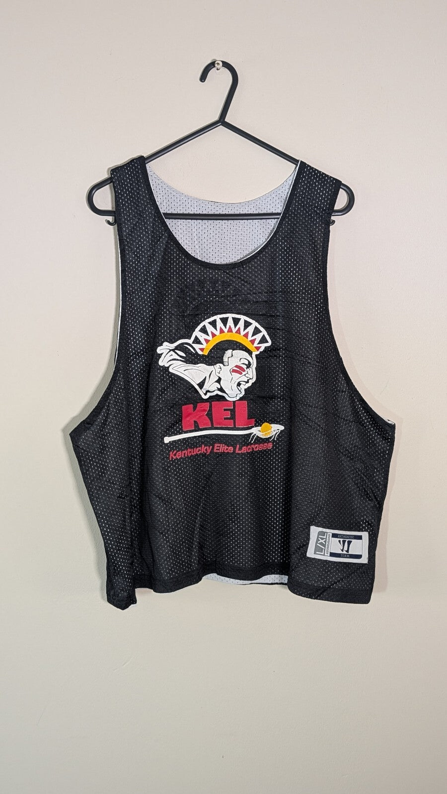 Warrior Men's Kentucky Lacrosse Vest - Black - Size Large