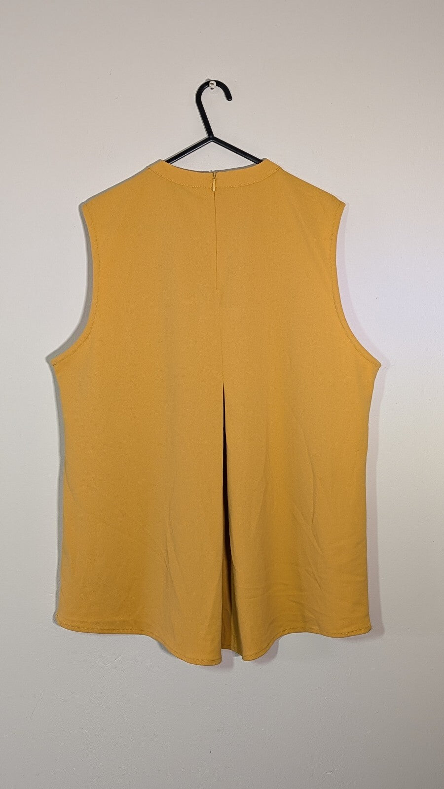 Next Women's Vest T Shirt - Yellow - Size 18