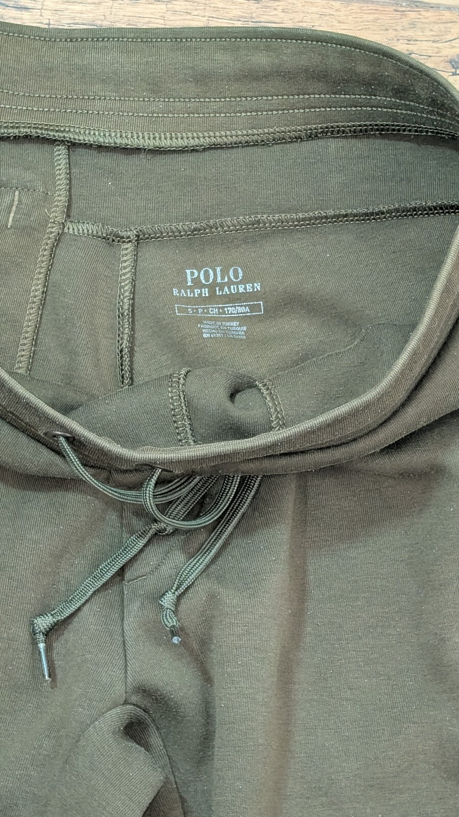 Ralph Lauren Men's Cargo Joggers - Khaki - Size Small
