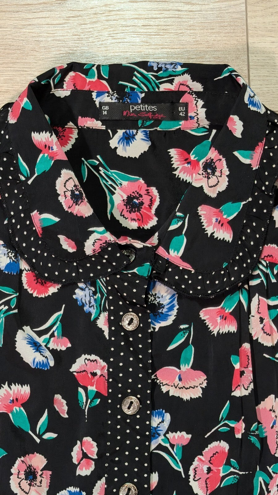 Miss Selfridge Women's Dress - Black - Size 14