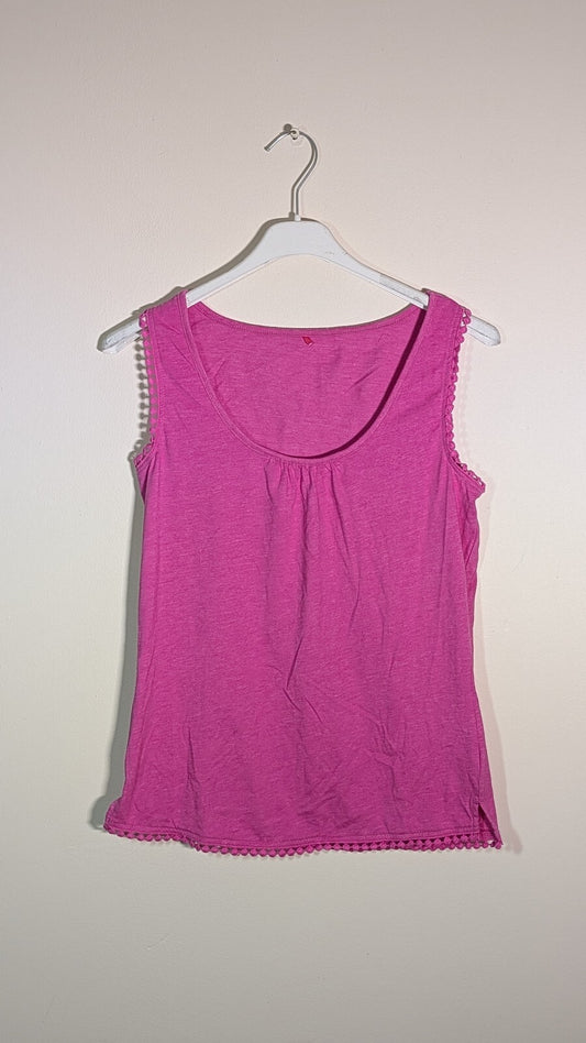 George Women's Vest T Shirt - Pink - Size 8
