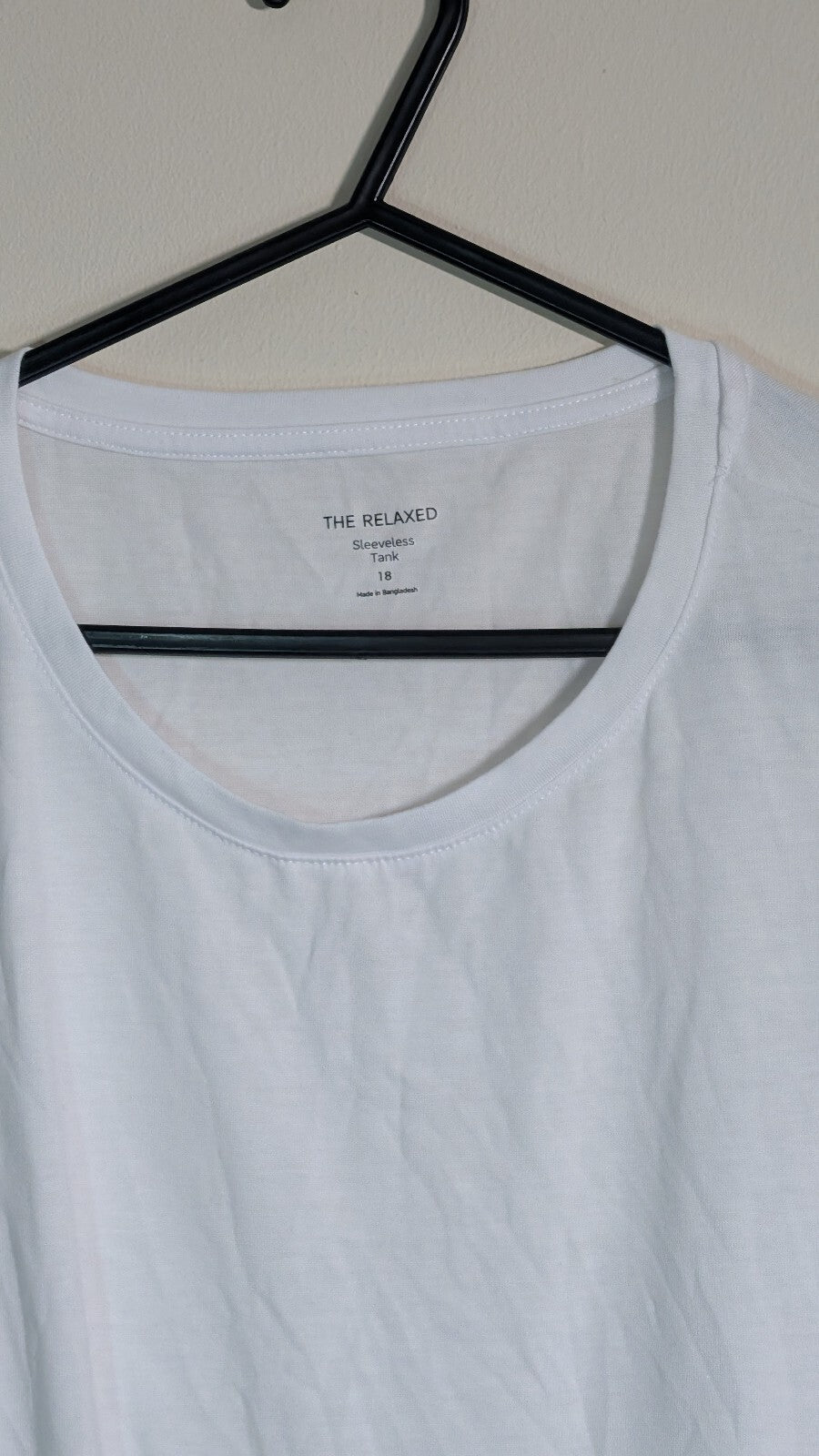 M&S Women's Vest T Shirt - White - Size 18